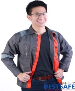 Amazing เสื้อเซฟตี้ เสื้อ Jacket สำหรับใส่ทำงานเพื่อความปลอดภัย