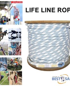 lifeline safety บนหลังคา ทำงานที่สูง รับติดตั้งตามลูกค้า