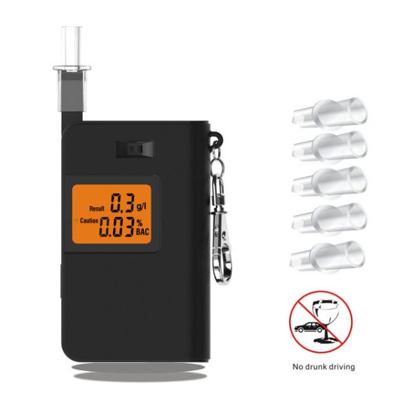 เครื่องเป่าแอลกอฮอล์ขนาดพกพารุ่น Alcohol Tester อย่างดี