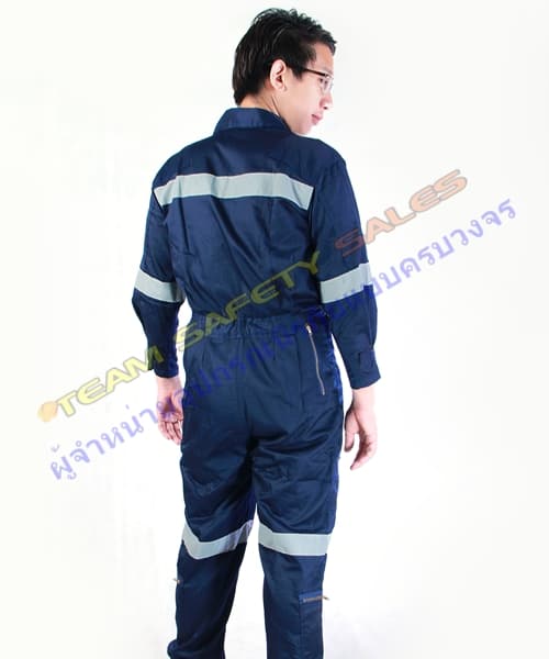 (15)+ - Copy ชุดหมีผ้าเวสปอยส์แบบพิเศษแบบซิบเสริมแถบสะท้อนแสง (งานผลิตมีขั้นต่ำ)