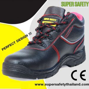 Amazing น้ำหนักเบาที่สุด รองเท้าหัวเหล็กพื้นเสริมสแตนเลส หุ้มข้อ ทรง Sport รุ่น Super Safety