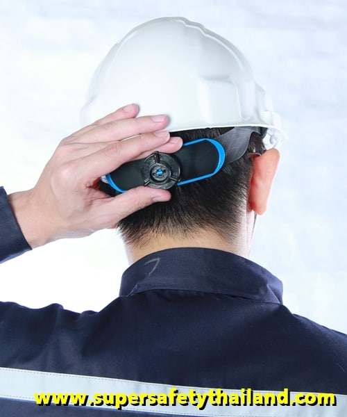 หมวกเซฟตี้ หมวกเซฟตี้ปรับหมุน ทรง SPORT มีระบบปรับหมุนแบบ AUTO-TECH