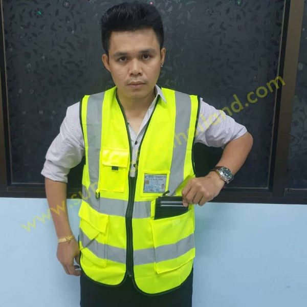 เสื้อจราจร (3) เสื้อเซฟตี้ เสื้อสะท้อนแสง เสื้อกั๊กสะท้อนแสง วิศวกรรม
