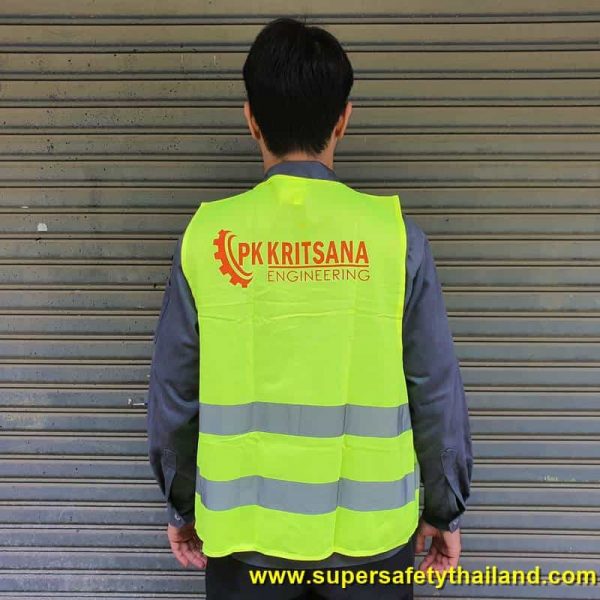 เสื้อสะท้อนแสง (2) เสื้อสะท้อนแสง เสื้อกั๊กสะท้อนแสง เสื้อจราจร รับผลิตตามแบบ