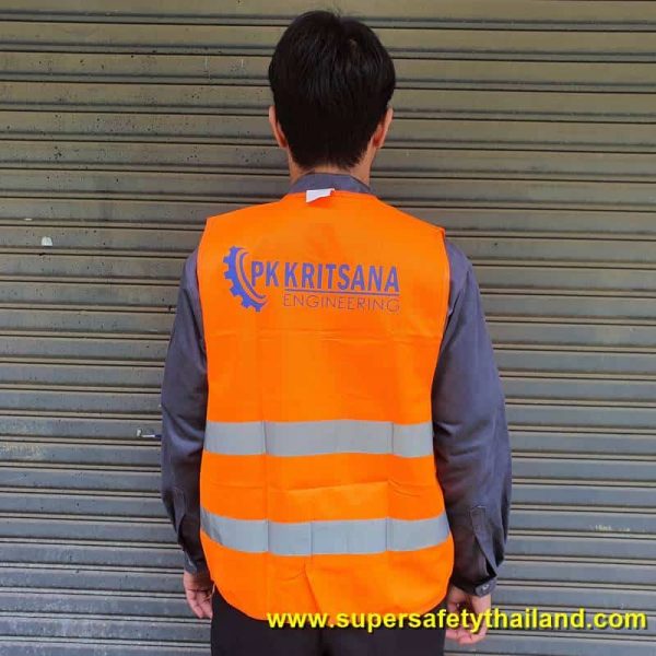 เสื้อสะท้อนแสง (4) เสื้อสะท้อนแสง เสื้อกั๊กสะท้อนแสง เสื้อจราจร รับผลิตตามแบบ