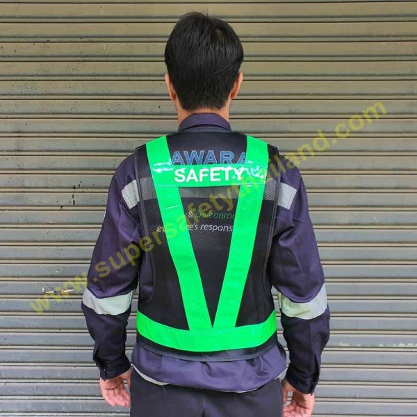 เสื้อสะท้อนแสง (4) เสื้อสะท้อนแสง เสื้อกั๊กสะท้อนแสง เสื้อจราจร รับผลิตตามแบบ