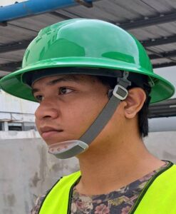 + หมวกเซฟตี้นิรภัยปีกรอบเขียวเข้ม สำหรับวิศวกรรม ช่างไฟฟ้า งานหนัก กันไฟฟ้าได้ 20,000V มาตรฐาน ANSI (USA)