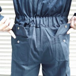 + ชุดหมีผ้าเวสปอยท์ สีกรม ทนทาน กันสะเก็ดไฟ (Cotton 100%) ถูก ทน ดีงาม !!! ทำ LOGO บริษัทได้