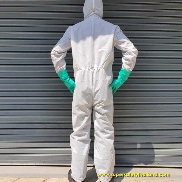 286914 ชุด ppe เกรดการแพทย์ ป้องกันเชื้อโรค ใช้ได้ทั้งแพทย์และกันสารเคมีรุนแรง (ได้รับ อย, EN14126)