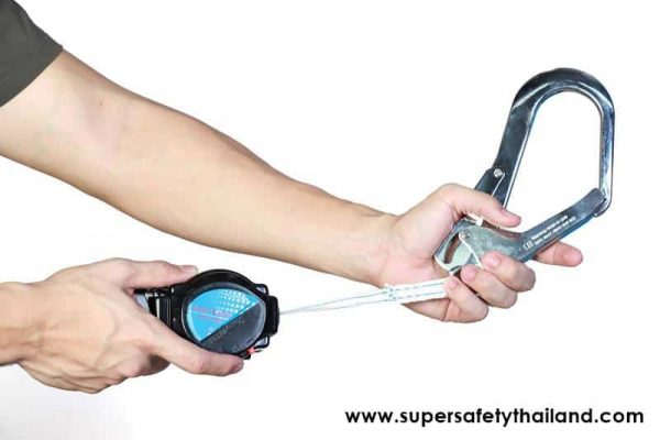 รอกเซฟตี้ (3) รอกเซฟตี้ยาว 1.8 เมตร ใช้ได้ทั้งแนวราบและแนวดิ่ง