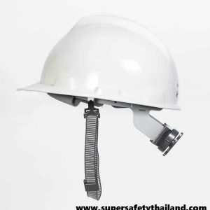+ หมวกเซฟตี้ปรับหมุน มาตรฐาน CE V-Guard (สีขาว)