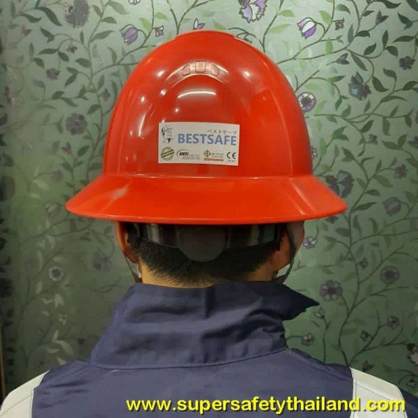 429523 หมวกเซฟตี้ หมวกการไฟฟ้า กันไฟฟ้าแรงสูง ปีกรอบ