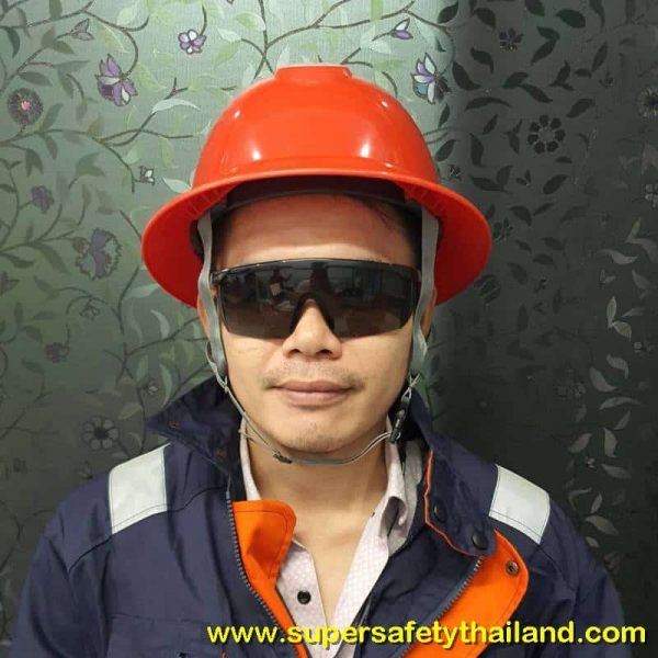 429530 หมวกเซฟตี้ หมวกการไฟฟ้า กันไฟฟ้าแรงสูง ปีกรอบ