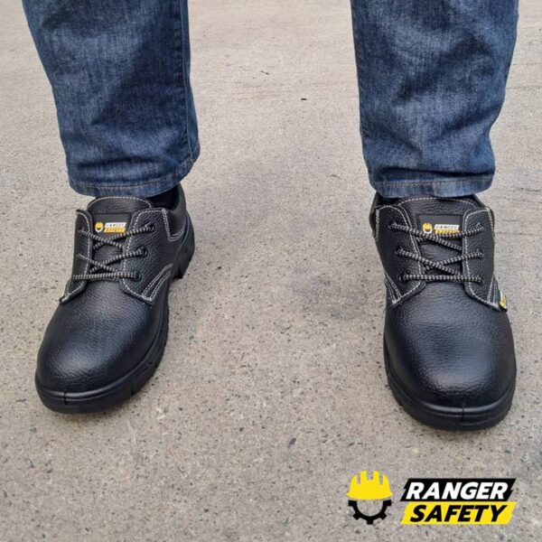 134200_0 + รองเท้าเซฟตี้สีดำ Sport Classic เบามากๆ หนังแท้ กันไฟฟ้าสถิตย์ กันน้ำมัน