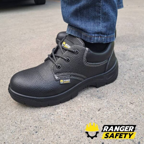134202_0 + รองเท้าเซฟตี้สีดำ Sport Classic เบามากๆ หนังแท้ กันไฟฟ้าสถิตย์ กันน้ำมัน