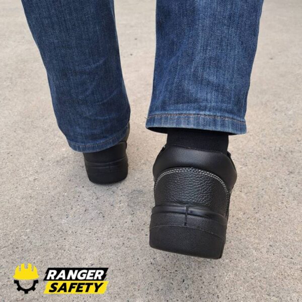 134203_0 + รองเท้าเซฟตี้สีดำ Sport Classic เบามากๆ หนังแท้ กันไฟฟ้าสถิตย์ กันน้ำมัน