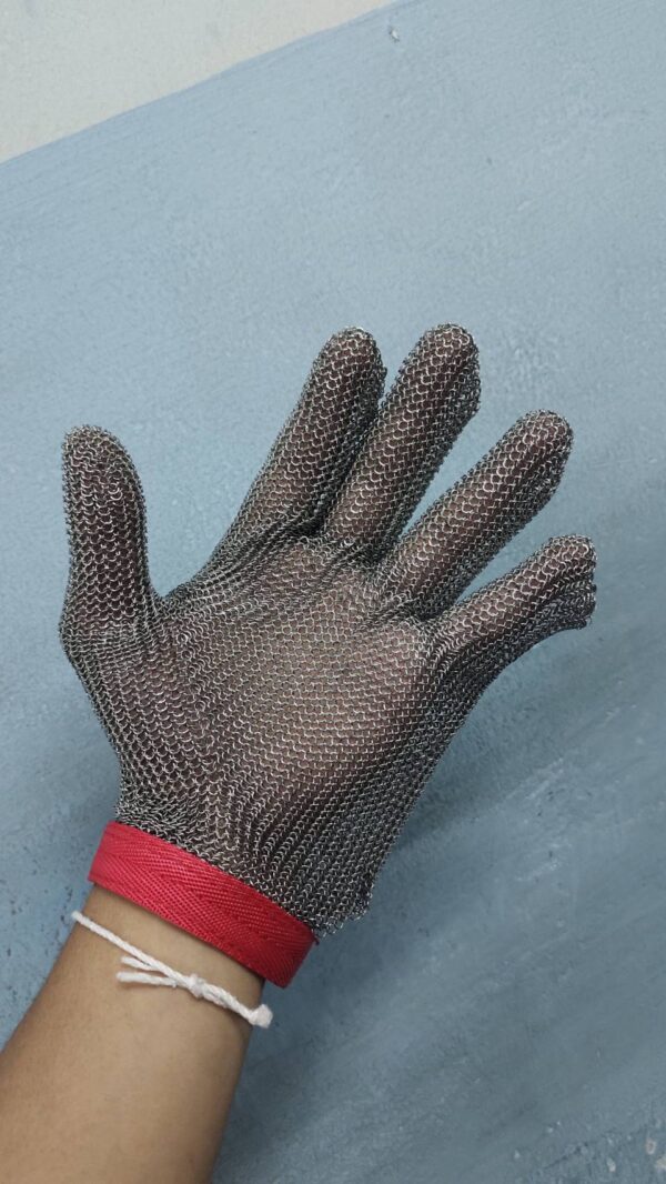 ถุงมือแสตนเลส 5 นิ้ว BEST SAFE (ราคาต่อข้าง)