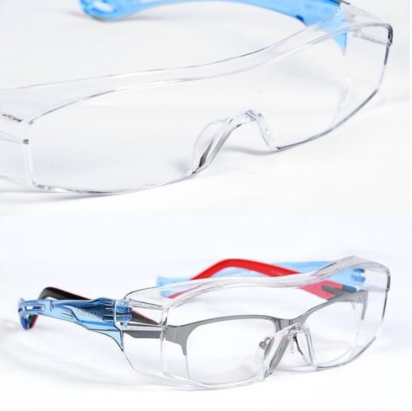 แว่นตาเซฟตี้ทรง SPORT สำหรับครอบแว่นสายตา รุ่น 15C