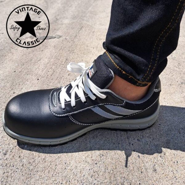 44607 รองเท้าเซฟตี้ทรงวินเทจ Vitage safety shoe