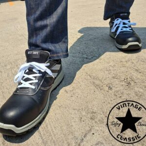 รองเท้าเซฟตี้ทรงวินเทจ Vitage safety shoe