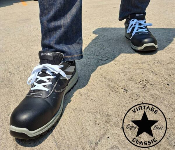 47210 รองเท้าเซฟตี้ทรงวินเทจ Vitage safety shoe