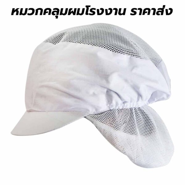 หมวก คลุม ผม โรงงาน (2) เน็ตคลุมผม หมวกคลุมผม