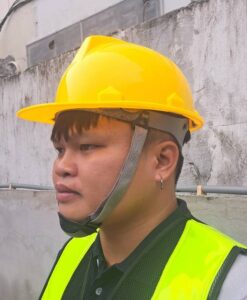 + หมวกเซฟตี้ปรับหมุน พร้อมถ้วยรองคาง มาตรฐาน ANSI, CE (ขาว, เหลือง) > ของมีเลย