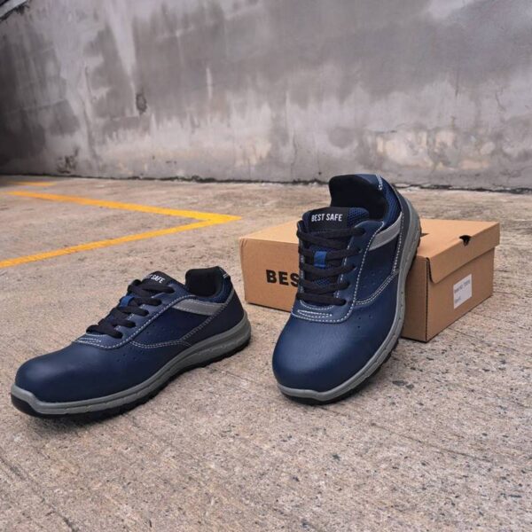 5_0 + รองเท้าเซฟตี้ทรง SPORT กันไฟฟ้าสถิตย์ รุ่น TOKYO หัว Composite น้ำหนักเบา
