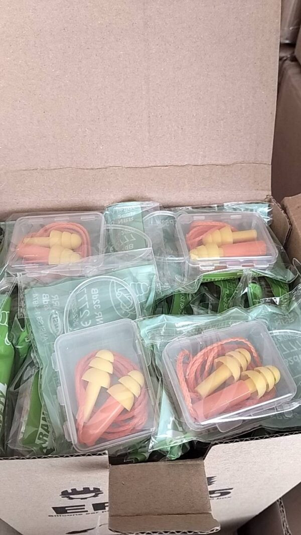 EP535 (3) EP-535 EAR PLUG ที่อุดหู ลดเสียง ซิลิโคน พร้อมกล่องพกพา