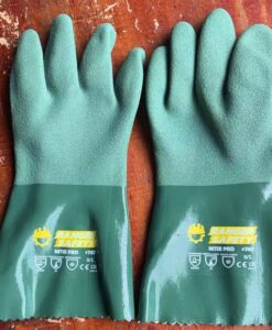 ถุงมือ ซ่อมรถยนต์ กันลื่น กรด ด่าง บาด เซฟตี้ เคลือบยางไนไตร Nitrile – 767